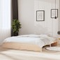vidaXL Giroletto senza Materasso in Legno Massello 200x200 cm