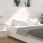 vidaXL Testiera per Letto Bianca 141x4x100cm in Legno Massello di Pino vidaXL Testiera per Letto Bianca 141x4x100cm in Legno Massello di Pino