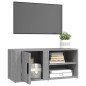 Mobili TV 2 pz Grigio Sonoma 80x31,5x36 cm Legno Multistrato Mobili TV 2 pz Grigio Sonoma 80x31,5x36 cm Legno Multistrato