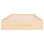 vidaXL Giroletto in Legno Massello 90x200 cm vidaXL Giroletto in Legno Massello 90x200 cm