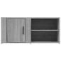 Mobili TV 2 pz Grigio Sonoma 80x31,5x36 cm Legno Multistrato Mobili TV 2 pz Grigio Sonoma 80x31,5x36 cm Legno Multistrato