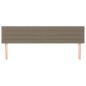 Testiera 2 pz Tortora 80x5x78/88 cm in Tessuto Testiera 2 pz Tortora 80x5x78/88 cm in Tessuto