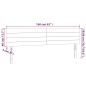 Testiera 2 pz Tortora 80x5x78/88 cm in Tessuto Testiera 2 pz Tortora 80x5x78/88 cm in Tessuto