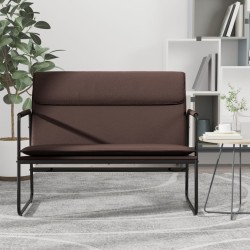 Panca Marrone 100x64x80 cm in Similpelle