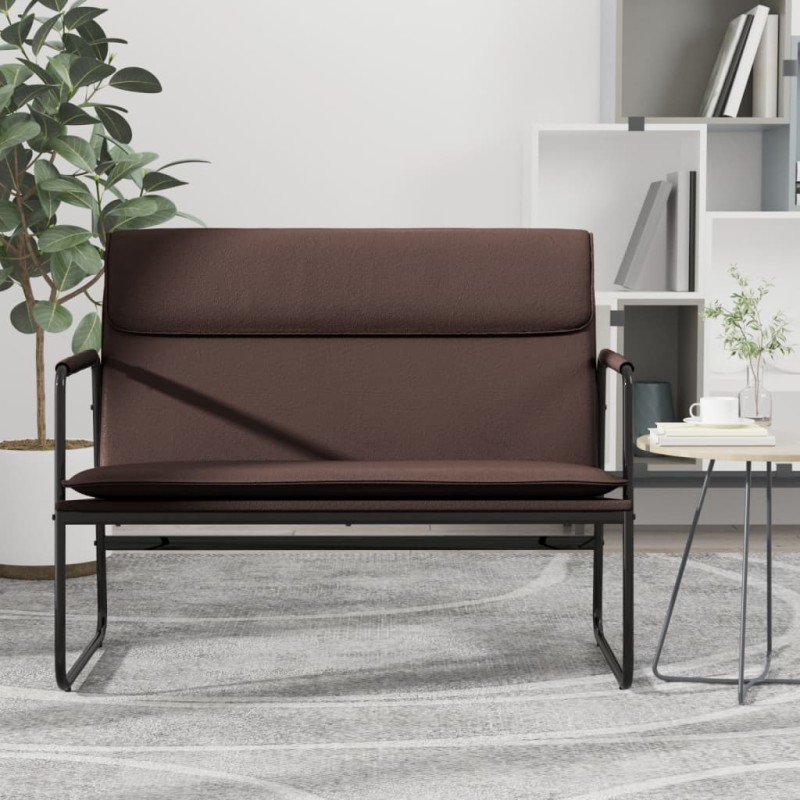 Panca Marrone 100x64x80 cm in Similpelle