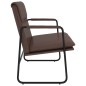 Panca Marrone 100x64x80 cm in Similpelle