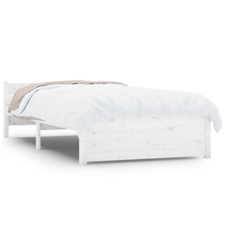 Giroletto Bianco in Legno Massello 100x200 cm