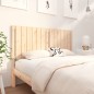 Testiera per Letto 140,5x4x100 cm in Legno Massello di Pino Testiera per Letto 140,5x4x100 cm in Legno Massello di Pino
