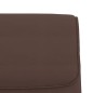 Panca Marrone 100x64x80 cm in Similpelle