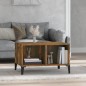 Tavolino da Salotto Rovere Fumo 60x50x36,5 cm Legno Multistrato Tavolino da Salotto Rovere Fumo 60x50x36,5 cm Legno Multistrato