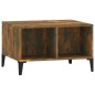 Tavolino da Salotto Rovere Fumo 60x50x36,5 cm Legno Multistrato Tavolino da Salotto Rovere Fumo 60x50x36,5 cm Legno Multistrato