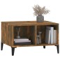 Tavolino da Salotto Rovere Fumo 60x50x36,5 cm Legno Multistrato Tavolino da Salotto Rovere Fumo 60x50x36,5 cm Legno Multistrato