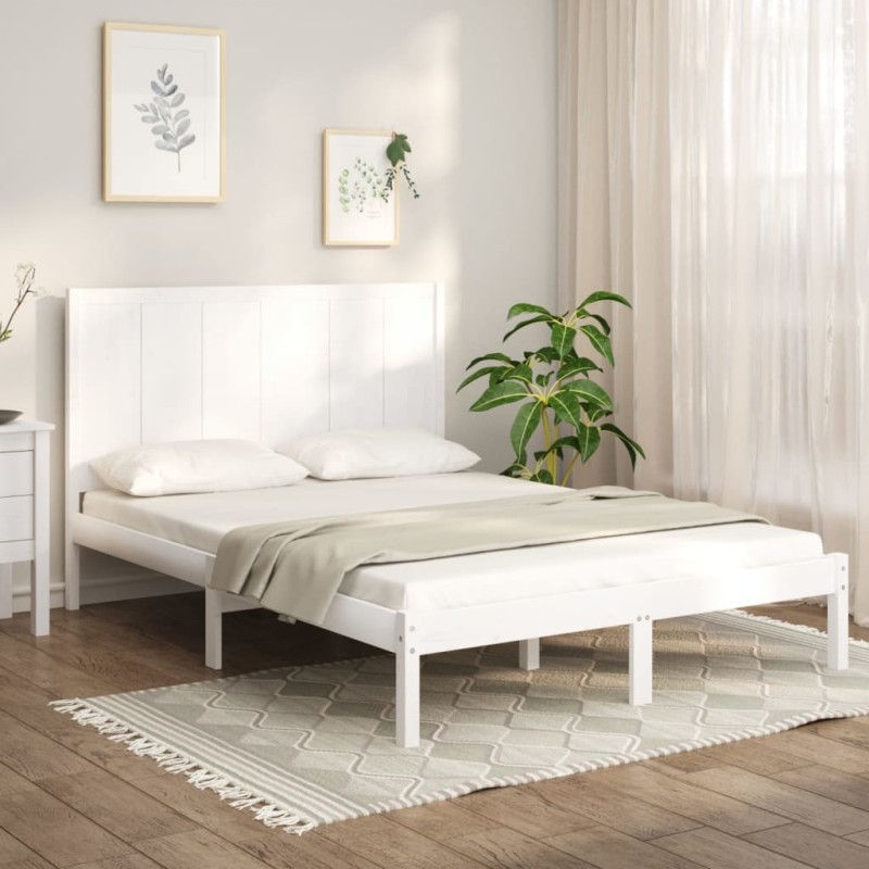 Giroletto Bianco in Legno Massello di Pino 140x190 cm Giroletto Bianco in Legno Massello di Pino 140x190 cm