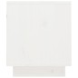Mobile Porta TV Bianco 70x34x40 cm in Legno Massello di Pino Mobile Porta TV Bianco 70x34x40 cm in Legno Massello di Pino