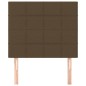 vidaXL Testiera 2 pz Marrone Scuro 100x5x78/88 cm in Tessuto vidaXL Testiera 2 pz Marrone Scuro 100x5x78/88 cm in Tessuto