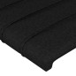 vidaXL Testiera 4 pz Nera 80x5x78/88 cm in Tessuto vidaXL Testiera 4 pz Nera 80x5x78/88 cm in Tessuto