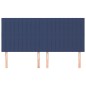 vidaXL Testiera 4 pz Blu 100x5x78/88 cm in Tessuto vidaXL Testiera 4 pz Blu 100x5x78/88 cm in Tessuto