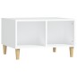 Tavolino da Salotto Bianco 60x50x36,5 cm in Legno Multistrato Tavolino da Salotto Bianco 60x50x36,5 cm in Legno Multistrato