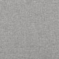 vidaXL Testiera ad Orecchio Grigio Chiaro 83x23x118/128 cm in Tessuto vidaXL Testiera ad Orecchio Grigio Chiaro 83x23x118/128 cm in Tessuto