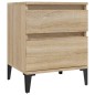 Comodini 2 pz Rovere Sonoma 40x35x50 cm Comodini 2 pz Rovere Sonoma 40x35x50 cm