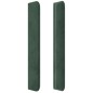 Testiera ad Orecchio Verde Scuro 83x16x118/128 cm in Velluto Testiera ad Orecchio Verde Scuro 83x16x118/128 cm in Velluto