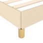 vidaXL Giroletto senza Materasso Crema 80x200 cm in Tessuto vidaXL Giroletto senza Materasso Crema 80x200 cm in Tessuto