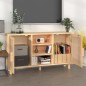 Credenza Marrone 105x30x60cm Massello di Pino e Rattan Naturale Credenza Marrone 105x30x60cm Massello di Pino e Rattan Naturale
