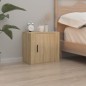 vidaXL Comodini a Muro 2 pz Rovere Sonoma 50x30x47 cm vidaXL Comodini a Muro 2 pz Rovere Sonoma 50x30x47 cm