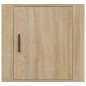 vidaXL Comodini a Muro 2 pz Rovere Sonoma 50x30x47 cm vidaXL Comodini a Muro 2 pz Rovere Sonoma 50x30x47 cm
