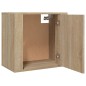 vidaXL Comodini a Muro 2 pz Rovere Sonoma 50x30x47 cm vidaXL Comodini a Muro 2 pz Rovere Sonoma 50x30x47 cm