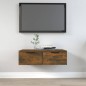 Armadietto a Muro Rovere Fumo 68x30x20 cm in Legno Multistrato Armadietto a Muro Rovere Fumo 68x30x20 cm in Legno Multistrato