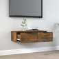 Armadietto a Muro Rovere Fumo 68x30x20 cm in Legno Multistrato Armadietto a Muro Rovere Fumo 68x30x20 cm in Legno Multistrato
