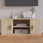 Mobile per TV Rovere Sonoma 100x35x40 cm Legno Multistrato
