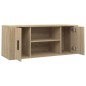 Mobile per TV Rovere Sonoma 100x35x40 cm Legno Multistrato