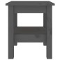 Tavolino da Salotto Grigio 35x35x40 cm Legno Massello di Pino Tavolino da Salotto Grigio 35x35x40 cm Legno Massello di Pino