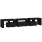 vidaXL Mobile Porta TV con Luci LED Nero 200x36,5x40 cm vidaXL Mobile Porta TV con Luci LED Nero 200x36,5x40 cm