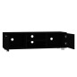 Mobile Porta TV Nero 140x40,5x35 cm in Legno Multistrato Mobile Porta TV Nero 140x40,5x35 cm in Legno Multistrato