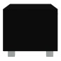 Mobile Porta TV Nero 140x40,5x35 cm in Legno Multistrato Mobile Porta TV Nero 140x40,5x35 cm in Legno Multistrato