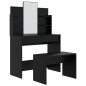 Set Toeletta Nero 96x40x142 cm Set Toeletta Nero 96x40x142 cm