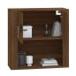 Armadietto a Muro Rovere Marrone 80x33x80 cm Legno Multistrato Armadietto a Muro Rovere Marrone 80x33x80 cm Legno Multistrato