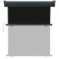 Tenda Laterale per Terrazzo 140x250 cm Nera Tenda Laterale per Terrazzo 140x250 cm Nera