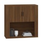 Armadietto a Muro Rovere Marrone 80x33x80 cm Legno Multistrato Armadietto a Muro Rovere Marrone 80x33x80 cm Legno Multistrato