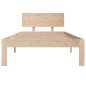 Giroletto in Legno Massello 90x190 cm Single Giroletto in Legno Massello 90x190 cm Single