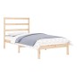 Giroletto in Legno Massello 90x190 cm Single Giroletto in Legno Massello 90x190 cm Single