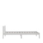 Giroletto in Legno Massello Bianco 75x190 cm Small Single Giroletto in Legno Massello Bianco 75x190 cm Small Single