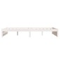 Giroletto Bianco in Legno Massello 120x190 cm Small Double