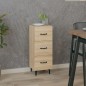 Credenza Rovere Sonoma 34,5x34x90 cm in Legno Multistrato Credenza Rovere Sonoma 34,5x34x90 cm in Legno Multistrato