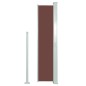 Tenda da Sole Laterale Retrattile 140 x 300 cm Marrone Tenda da Sole Laterale Retrattile 140 x 300 cm Marrone