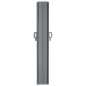 Tenda da Sole Laterale Retrattile 160x600 cm Marrone Tenda da Sole Laterale Retrattile 160x600 cm Marrone
