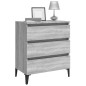 Credenza Grigio Sonoma 60x35x69 cm in Legno Multistrato Credenza Grigio Sonoma 60x35x69 cm in Legno Multistrato